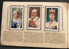 Load image into Gallery viewer, 1935 Player Kings &amp; Queens of England Set of 50 Cards in Factory Album
