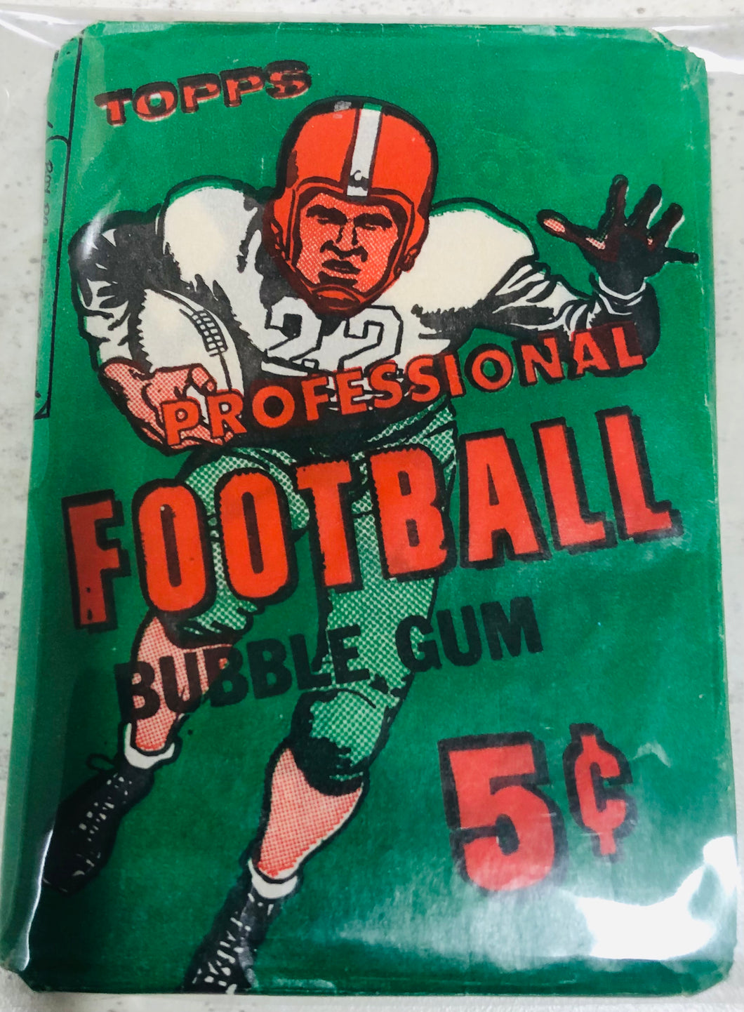1956 Topps Football Wax Pack Guaranteed Unopened WPK