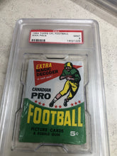 Load image into Gallery viewer, 1964 Topps CFL Football Wax Pack PSA8
