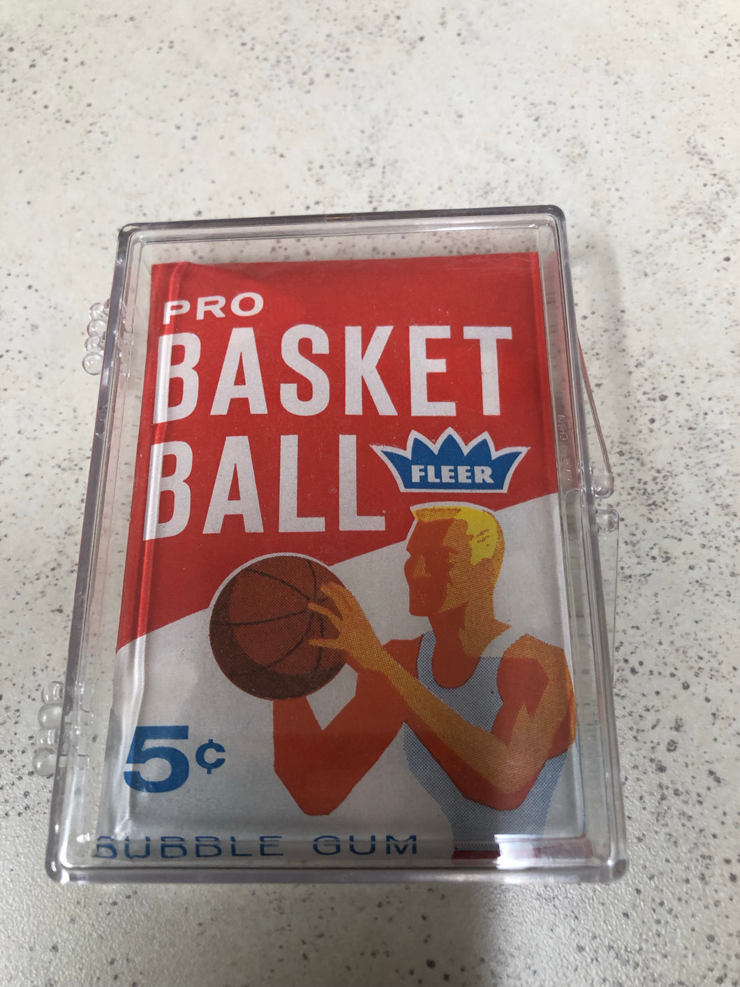 1961 Fleer Basketball Wax Pack Guaranteed Unopened WPK