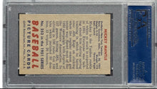 Load image into Gallery viewer, 1951 BOWMAN MICKEY MANTLE #253 RC PSA 5
