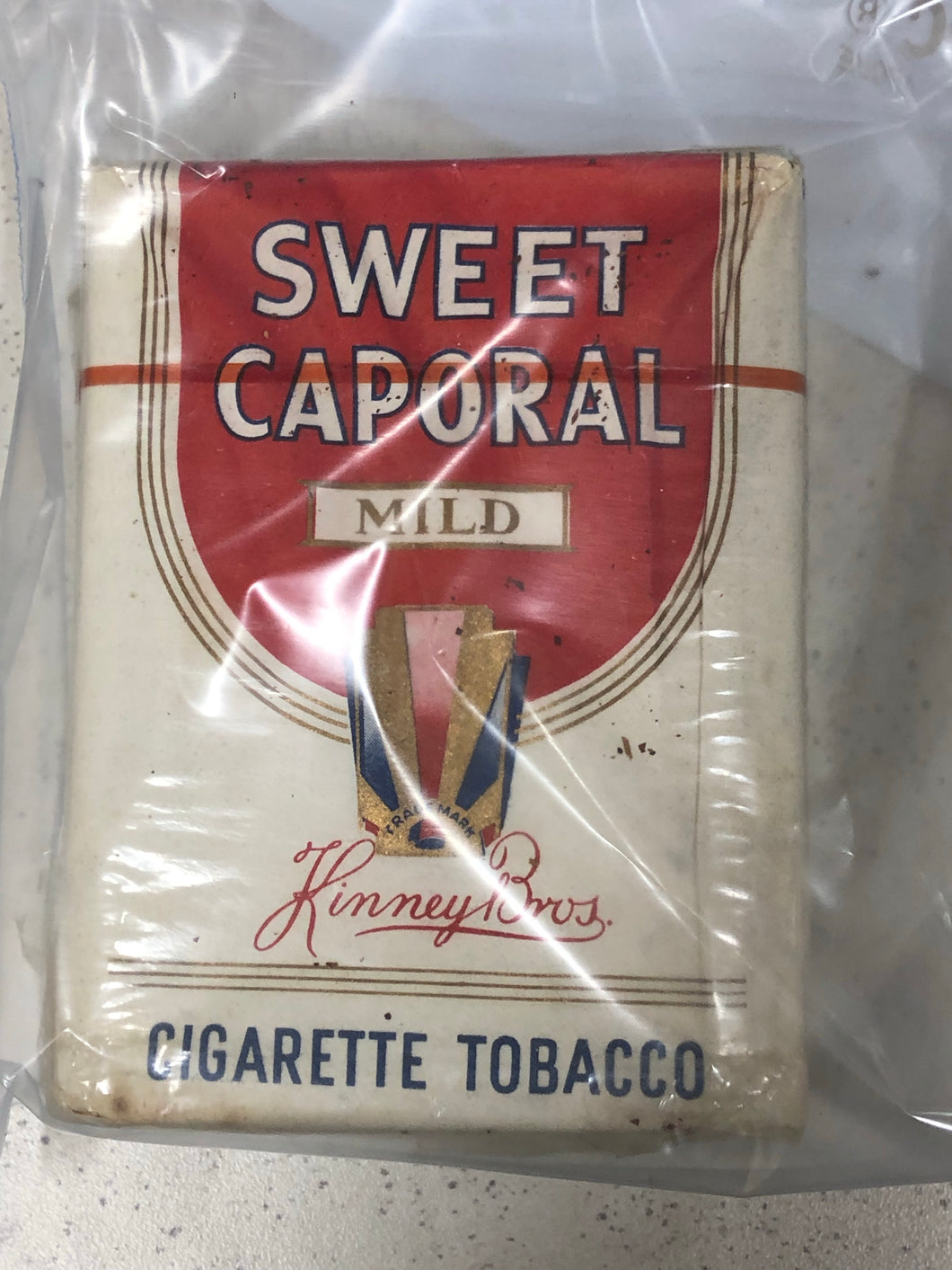 1900s Sweet Caporal Unopened Cigarette Pack