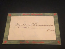 Load image into Gallery viewer, 1800’s General Henry Slocum Signed Cut
