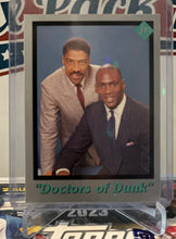 Load image into Gallery viewer, Dr’s of Dunk Julius Erving / Michael Jordan Promo Card
