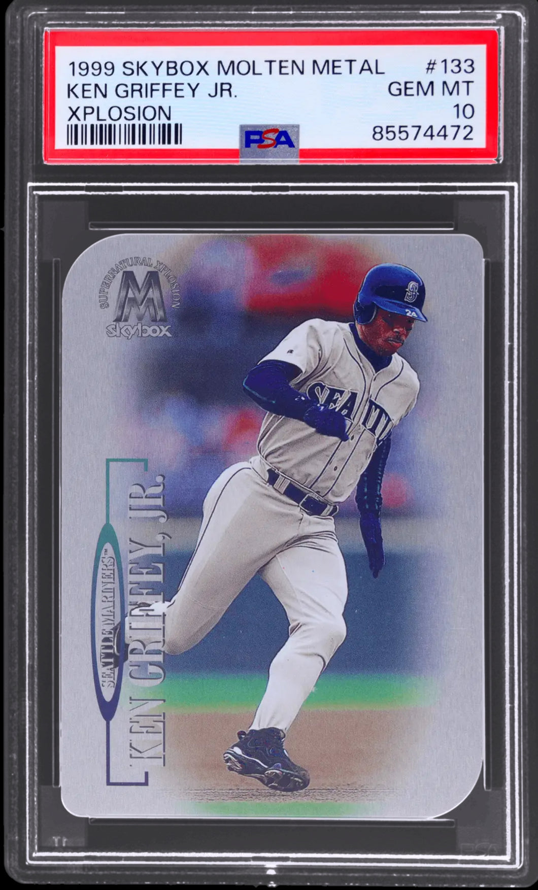 1999 Skybox Molten Metal #133 Ken Griffey Jr. Xplosion PSA 10