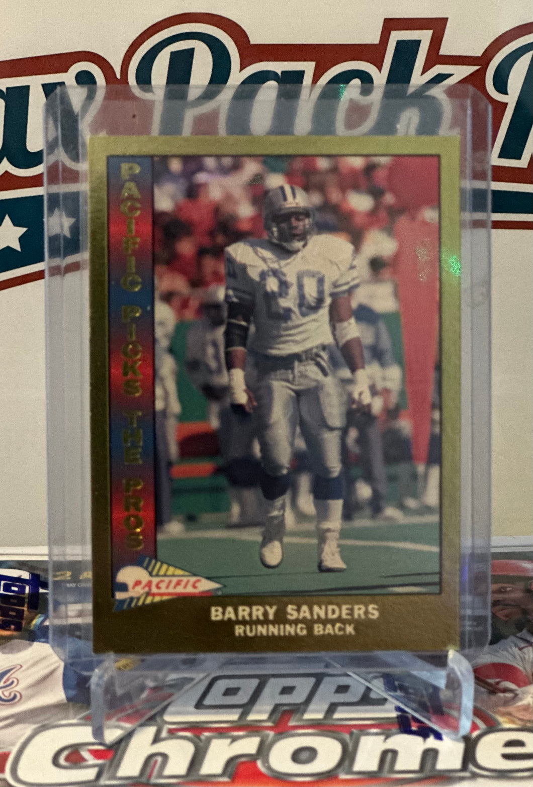 1991 Pacific Picks The Pros Barry Sanders