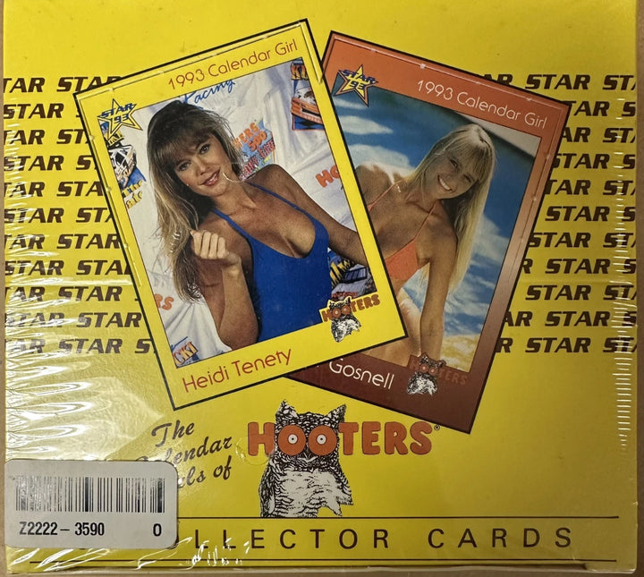 1993 CALENDAR GIRLS OF HOOTERS BOX SEALED