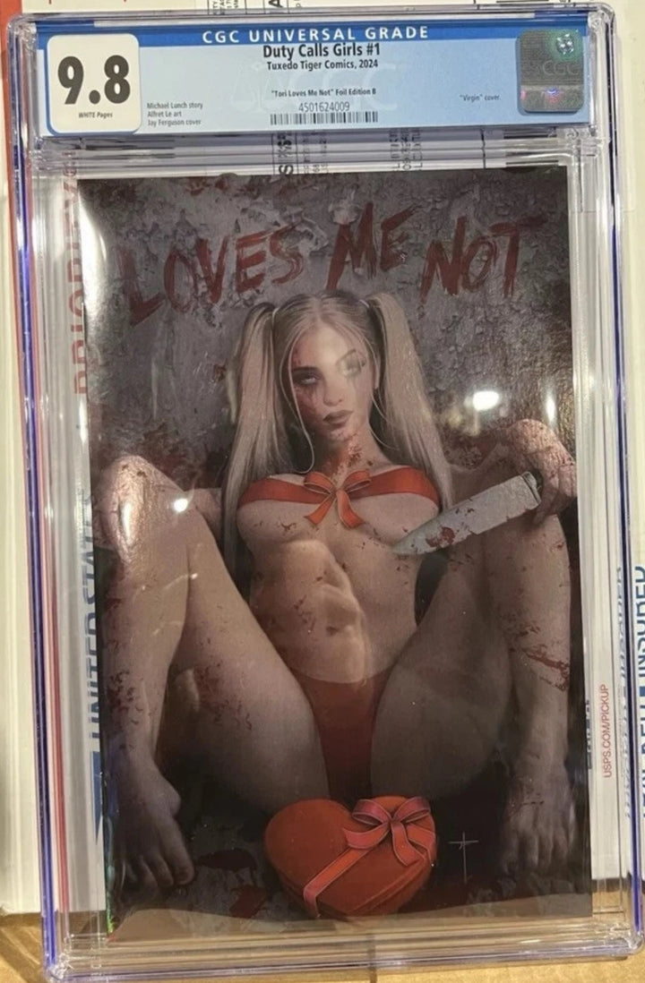 Harley Quinn Cgc Set Jay Ferguson Foil Cgc 9.8’s