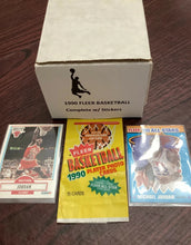 Load image into Gallery viewer, 1990-91Fleer Basketball Complete Set w/Stickers (#26 &amp; #5 Jordan&#39;s) NM/MINT
