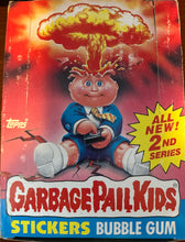 Load image into Gallery viewer, 1986 GPK Garbage Pail Kids Series 2 Wax Box 48 Packs
