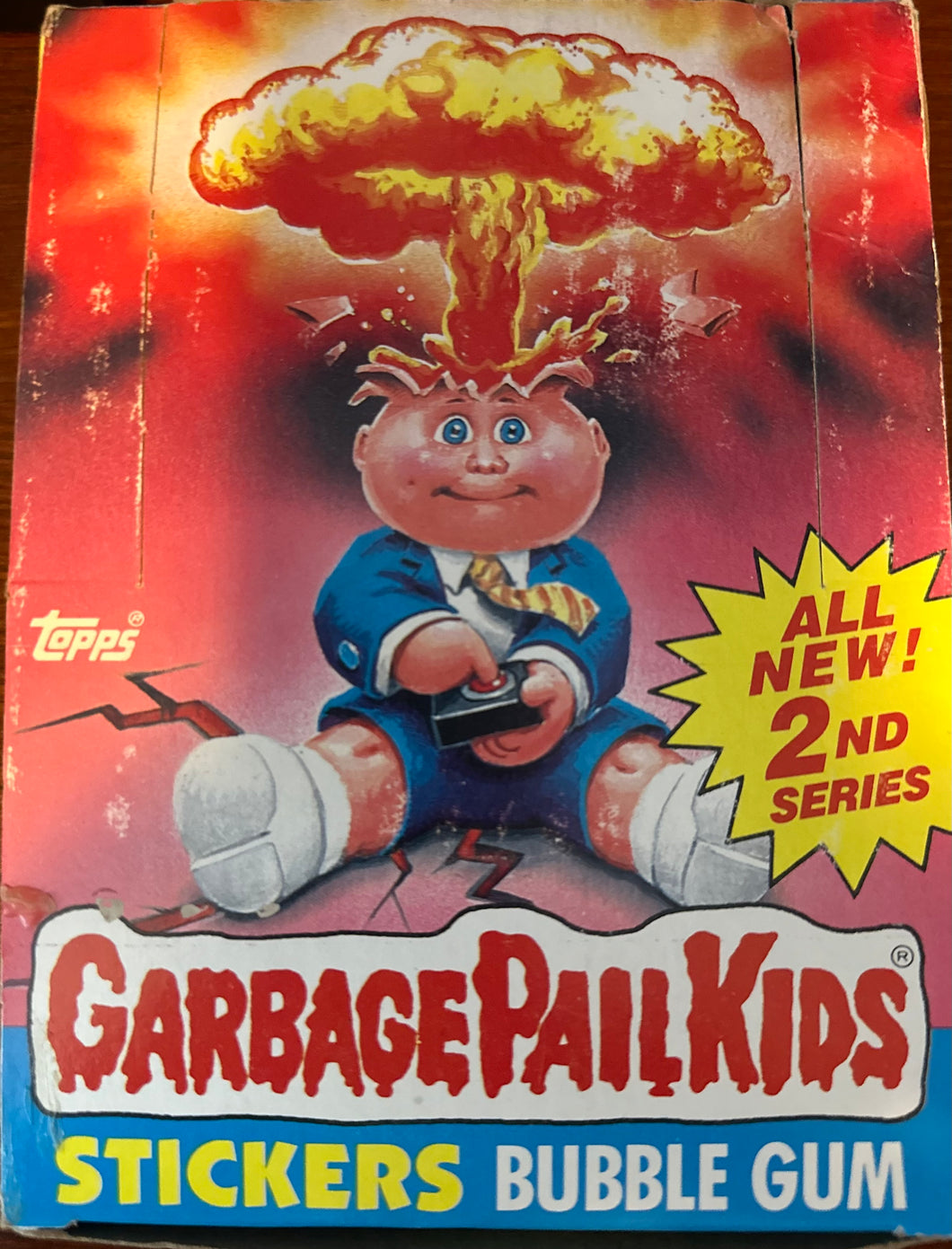 1986 GPK Garbage Pail Kids Series 2 Wax Box 48 Packs