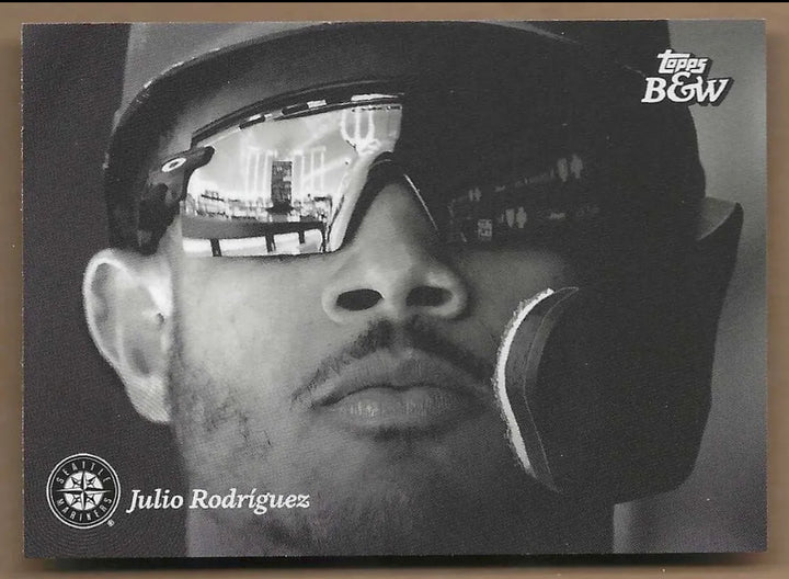 Julio Rodríguez 2023 Topps Black & White Photo Variation #33 SP