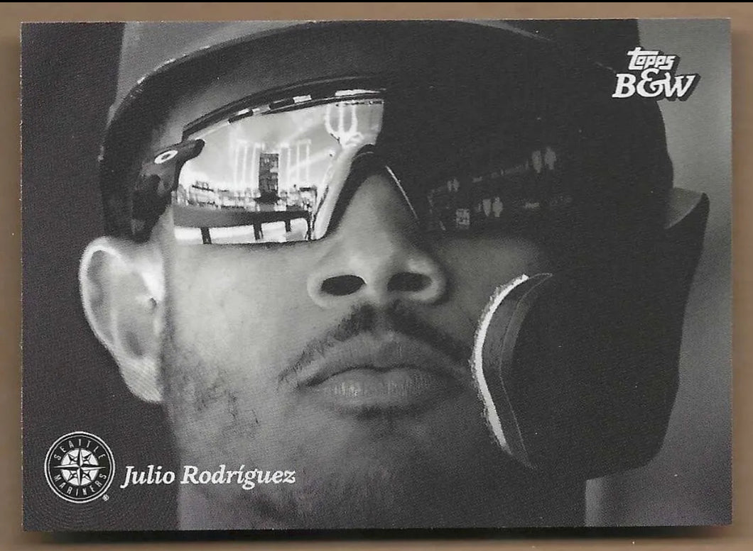 Julio Rodríguez 2023 Topps Black & White Photo Variation #33 SP