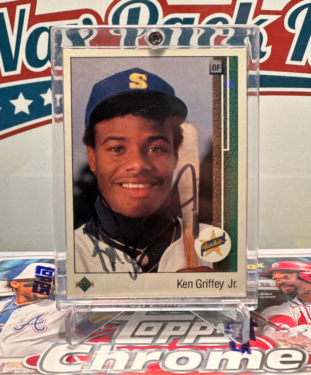 1989 Upper Deck Ken Griffey Jr. Signed RC