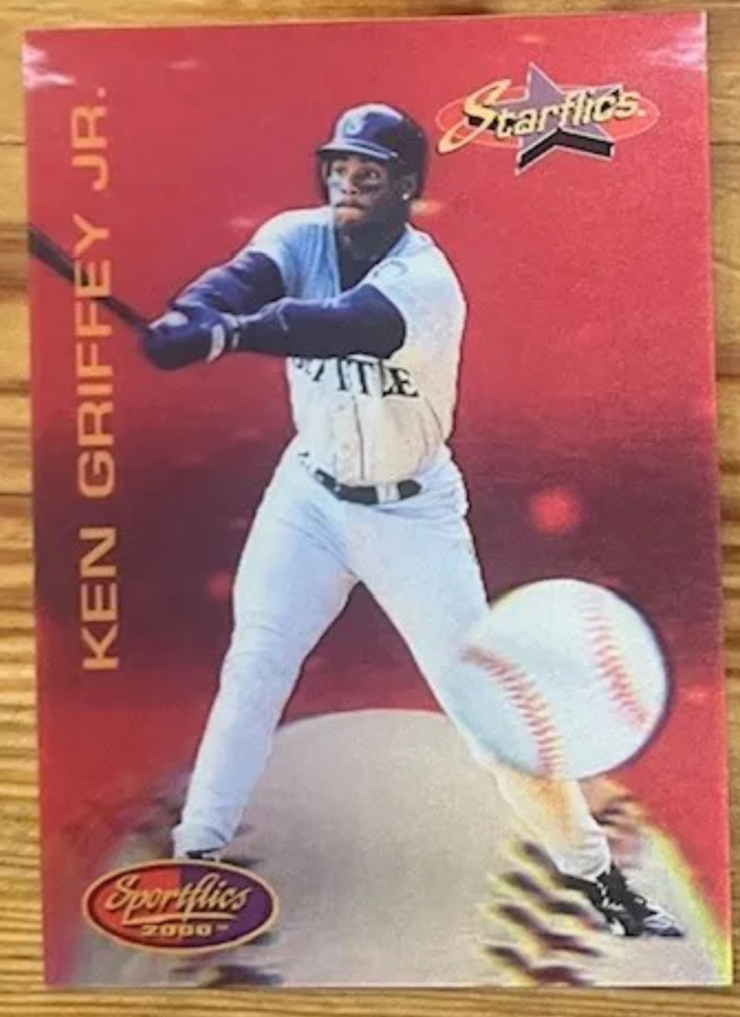 1994 MLB Pinnacle Sportflix KEN GRIFFEY JR  #181 Starflics