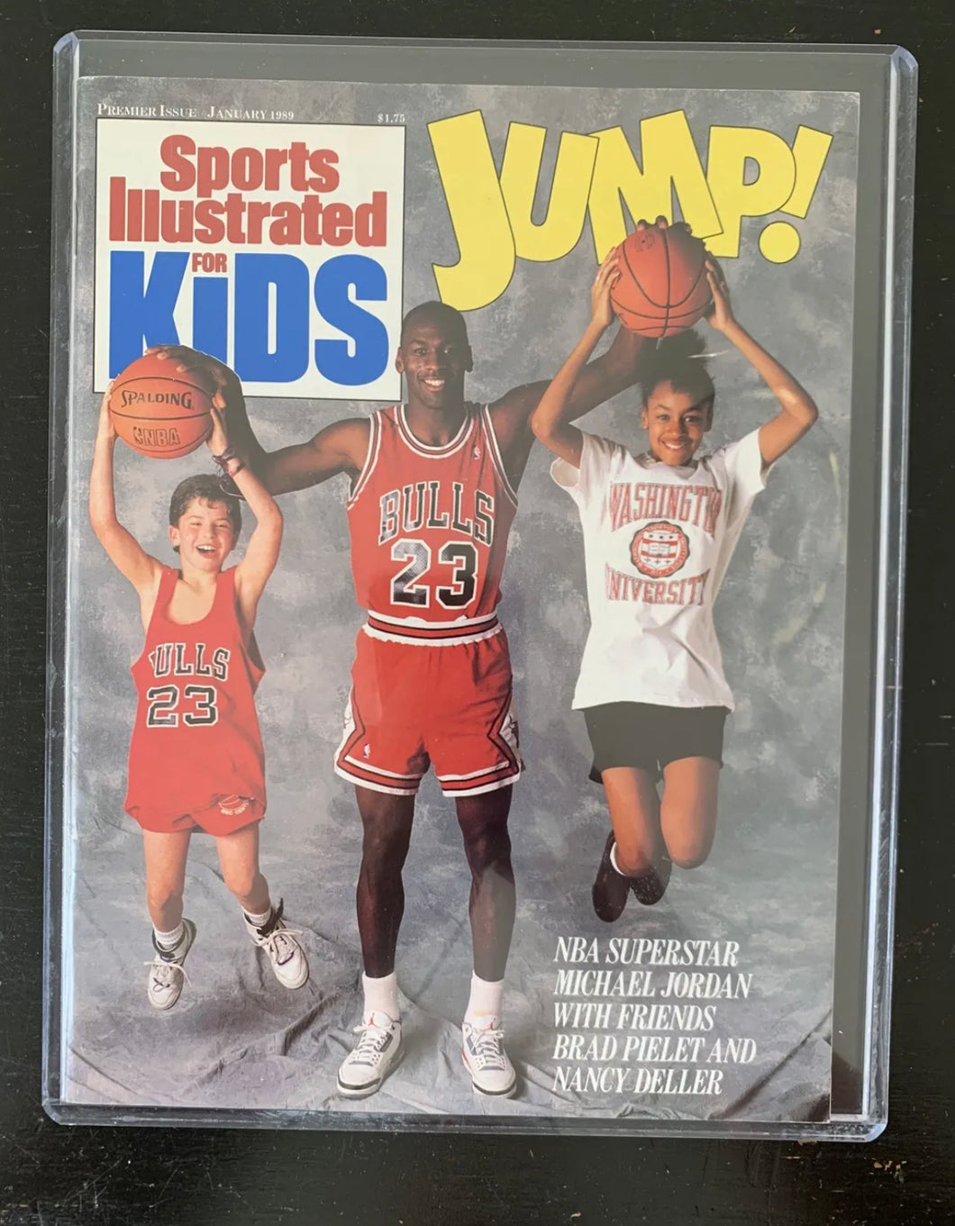 1989 SI For Kids Premier Issue Jordan