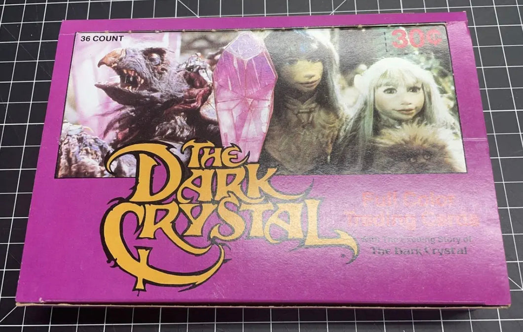 1982 Donruss The Dark Crystal Wax Box 36 Packs