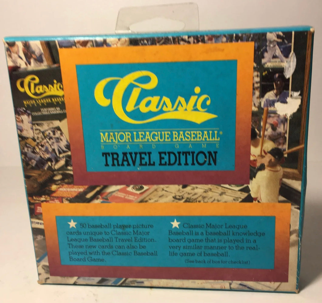 1989 Classic Major League Baseball Board Game Travel Edition Orange - Griffey