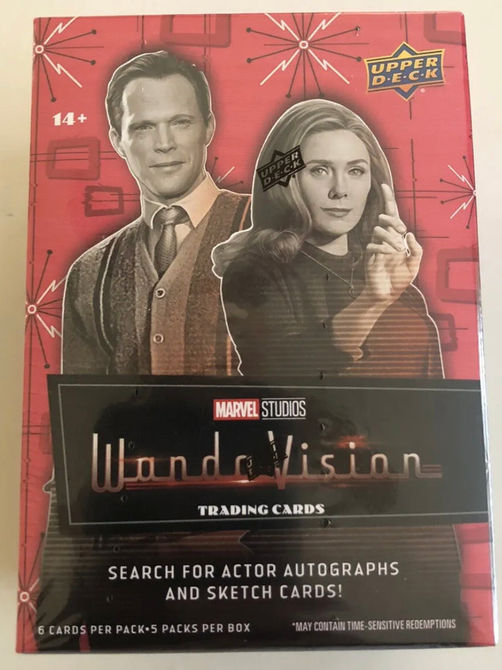 2022 UPPER DECK MARVEL STUDIOS WANDA VISION SEALED BLASTER BOX