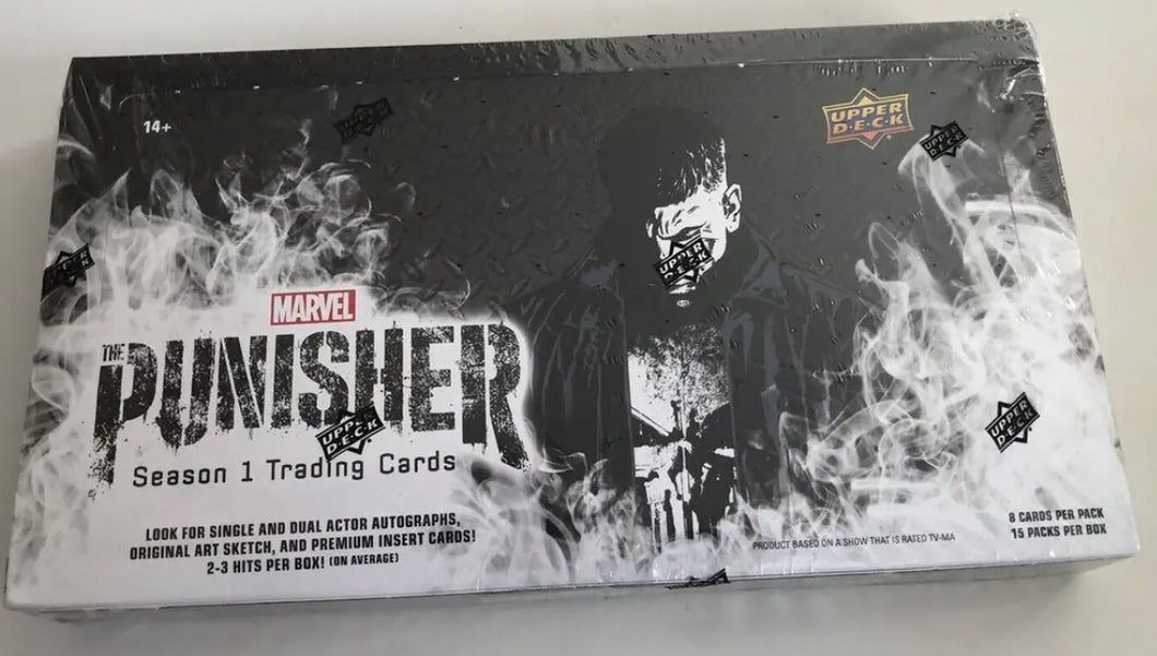 2020 UPPER DECK MARVEL THE PUNISHER SEASON 1 FACTORY SEALED TRADING CARD BOX