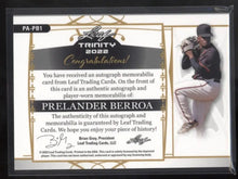 Load image into Gallery viewer, 2022 Leaf Trinity - Auto Jersey Rookie Autograph Patch - Prelander Berroa #27/99
