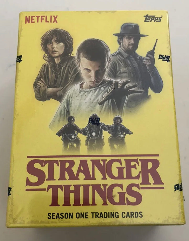 2018 TOPPS STRANGER THINGS SEASON 1 FACTORY SEALED BLASTER BOX