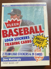 Load image into Gallery viewer, 1984 Fleer Baseball Cello Pack Don Mattingly On Top
