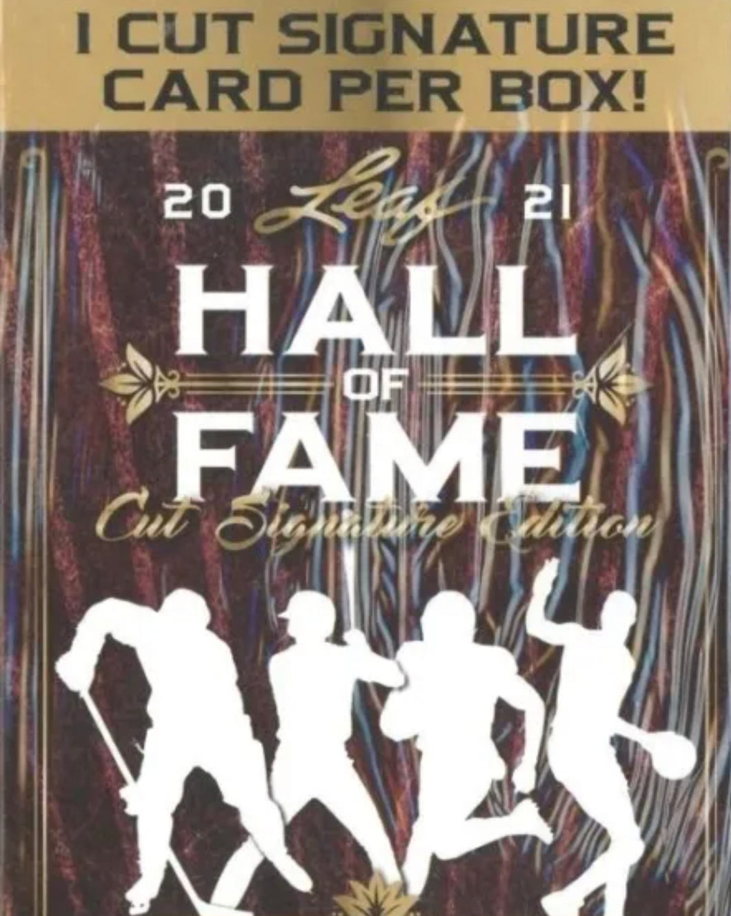 2021 Leaf Hall of Fame CUT SIGNATURE Edition Factory Sealed Box-AUTOGRAPH!