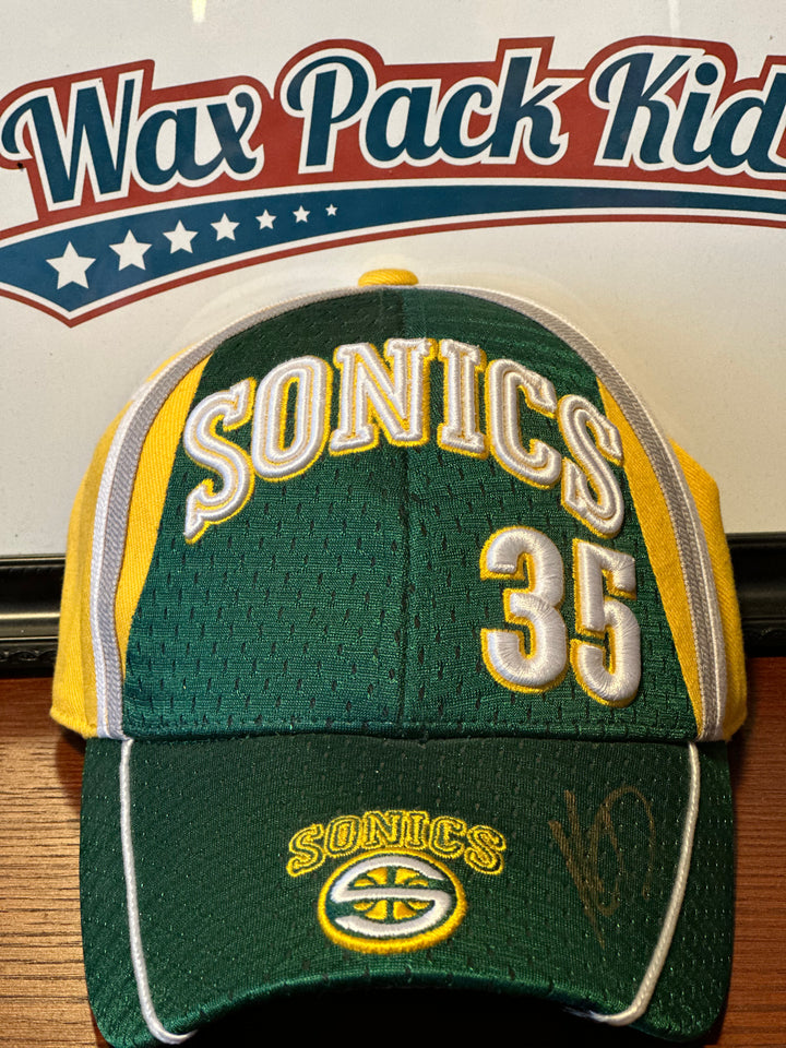 Kevin Durant Signed SuperSonics Hat