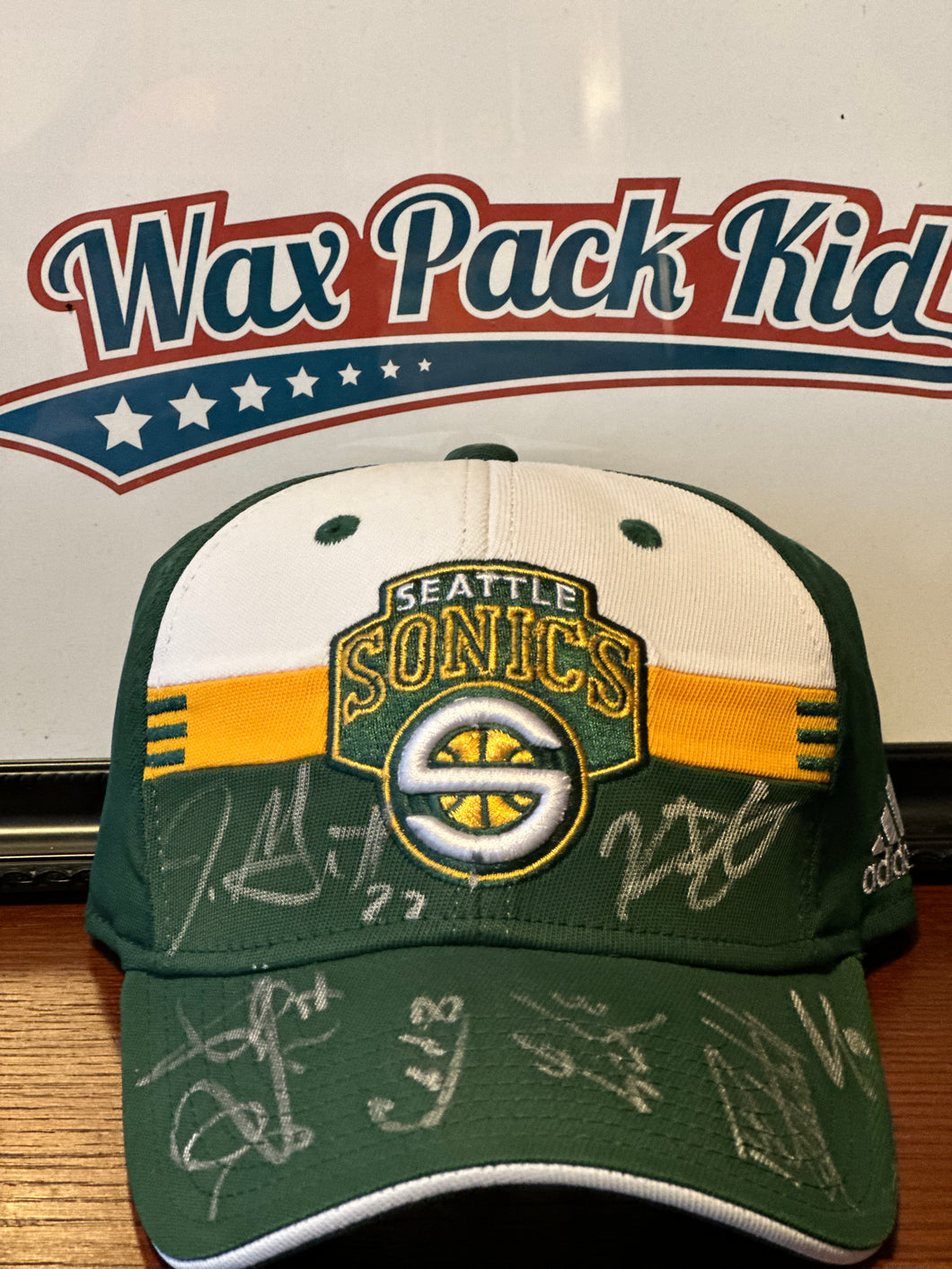 Seattle SuperSonics Signed Hat