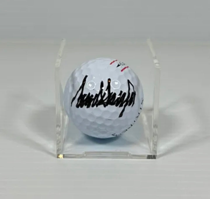 President Donald Trump Autographed Signed Golf Ball with COA