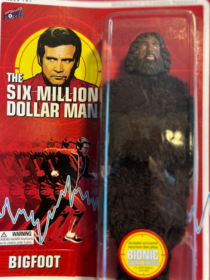 New Sealed Six Million Dollar Man 8.5'' BIGFOOT 2012