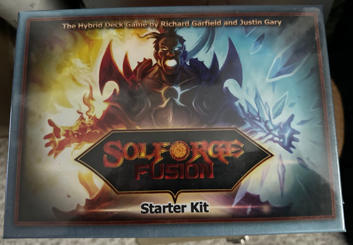 2022 Stone Blade Solforge Fusion Factory Sealed Starter Kit Box