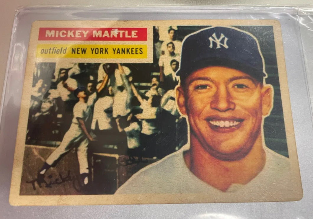 1956 Topps #135 Mickey Mantle