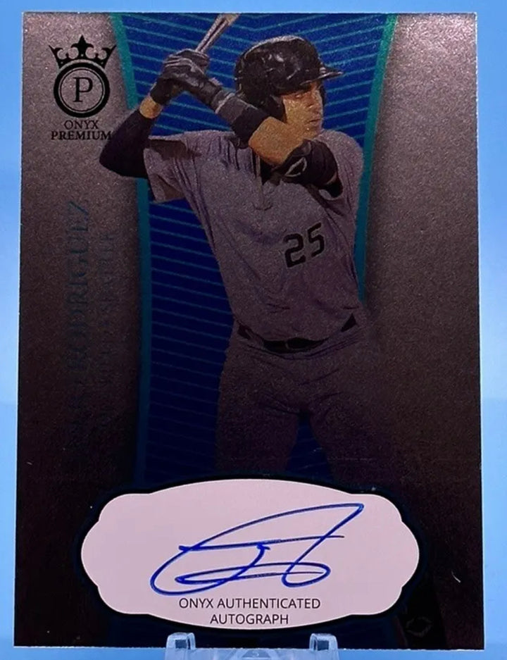 2021 Julio Rodriguez On Card Auto 25/25 SSP 1/1