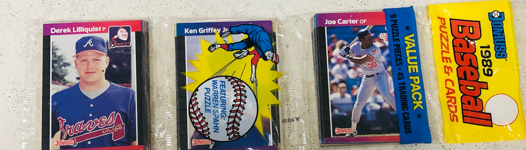 1989 Donruss Baseball Rack Griffey RC Top