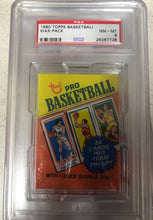 Load image into Gallery viewer, 1980 Topps Basketball PSA8-PSA6 8 Pack Lot
