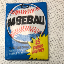 Load image into Gallery viewer, 1980 Topps Baseball Wax Pack Unopened
