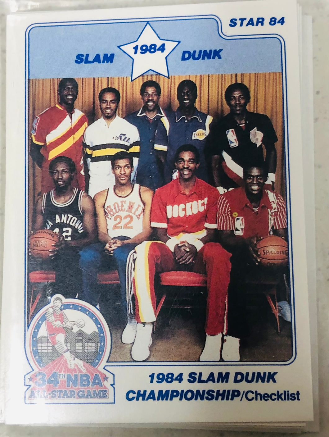 1984 Star Slam Dunk Set Factory Sealed