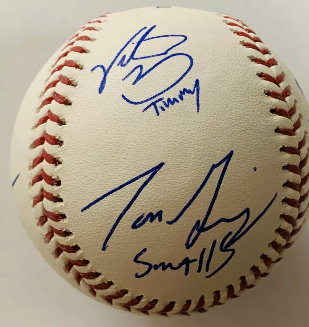 The Sandlot Cast Autographed Official MLB Baseball - JSA COA (6 Autographs)