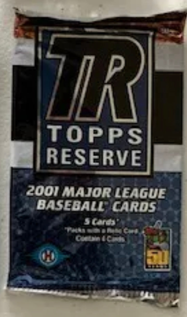 2001 Topps Reserve Baseball Hobby pack