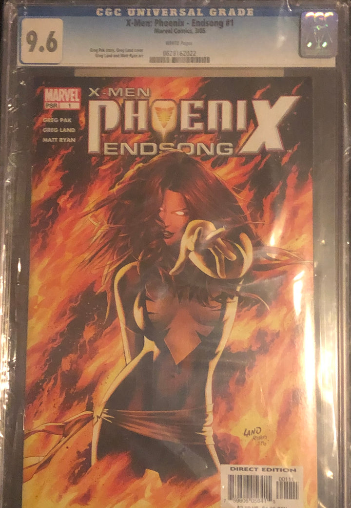 2005 X-Men Phoenix Endsong #1 CGC 9.6