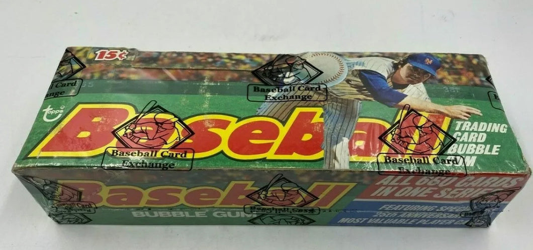 1975 Topps Baseball Full Unopened Wax Box BBCE Sealed Y