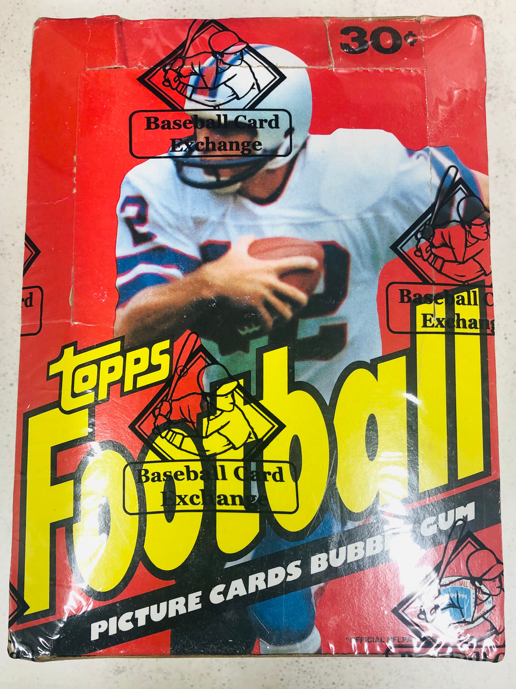 1981 Topps Football Wax Box BBCE Authenticated