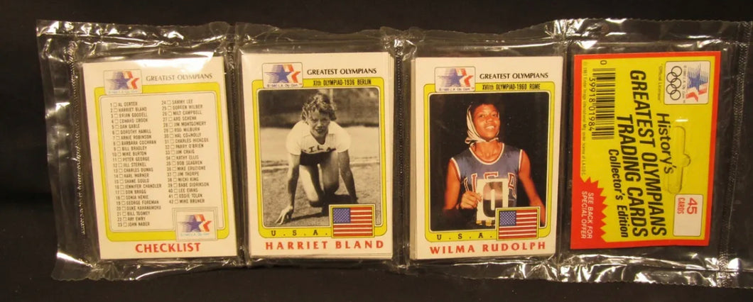 1983 Greatest Olympians Unopened Rack Pack