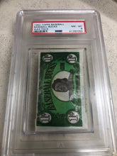 Load image into Gallery viewer, 1962 Topps Baseball Bucks PSA 8
