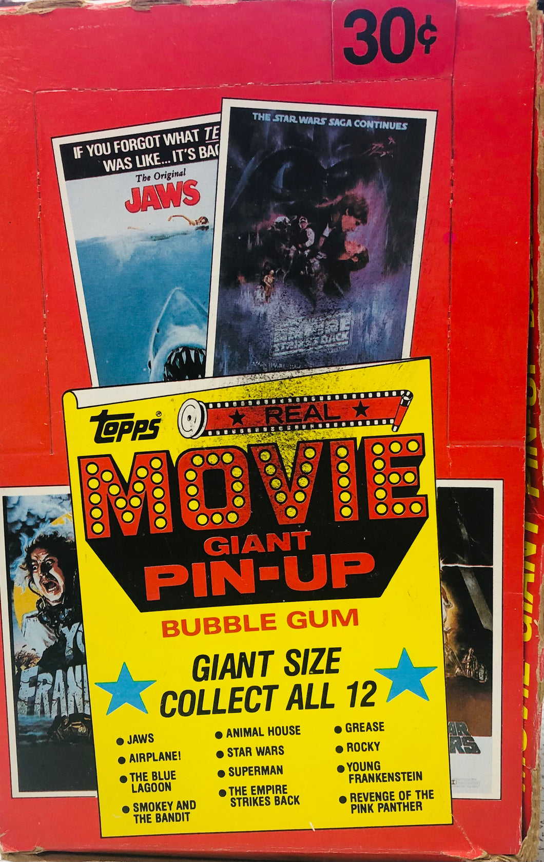 1981 Topps Movie Pin-Up Posters