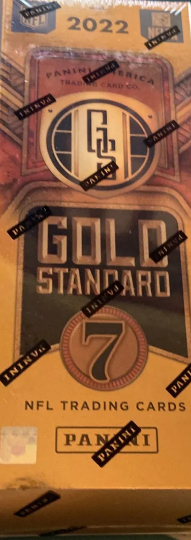 2022 Panini Gold Standard Football Hobby Box Factory Sealed NFL