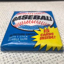 Load image into Gallery viewer, 1980 Topps Baseball Wax Pack Unopened
