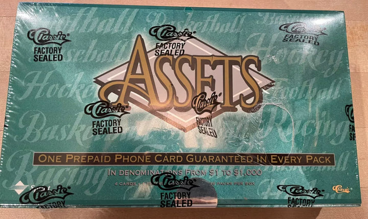 1996 Classic Assets Factory Sealed Box Limited Edition - Extremely Rare